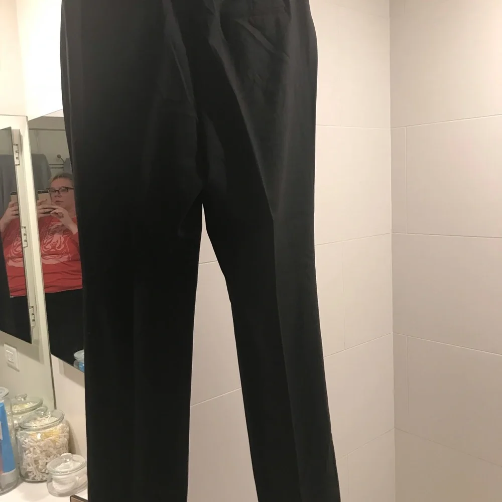 J. Crew Black Wide-Leg Trousers - Picture 5 of 6